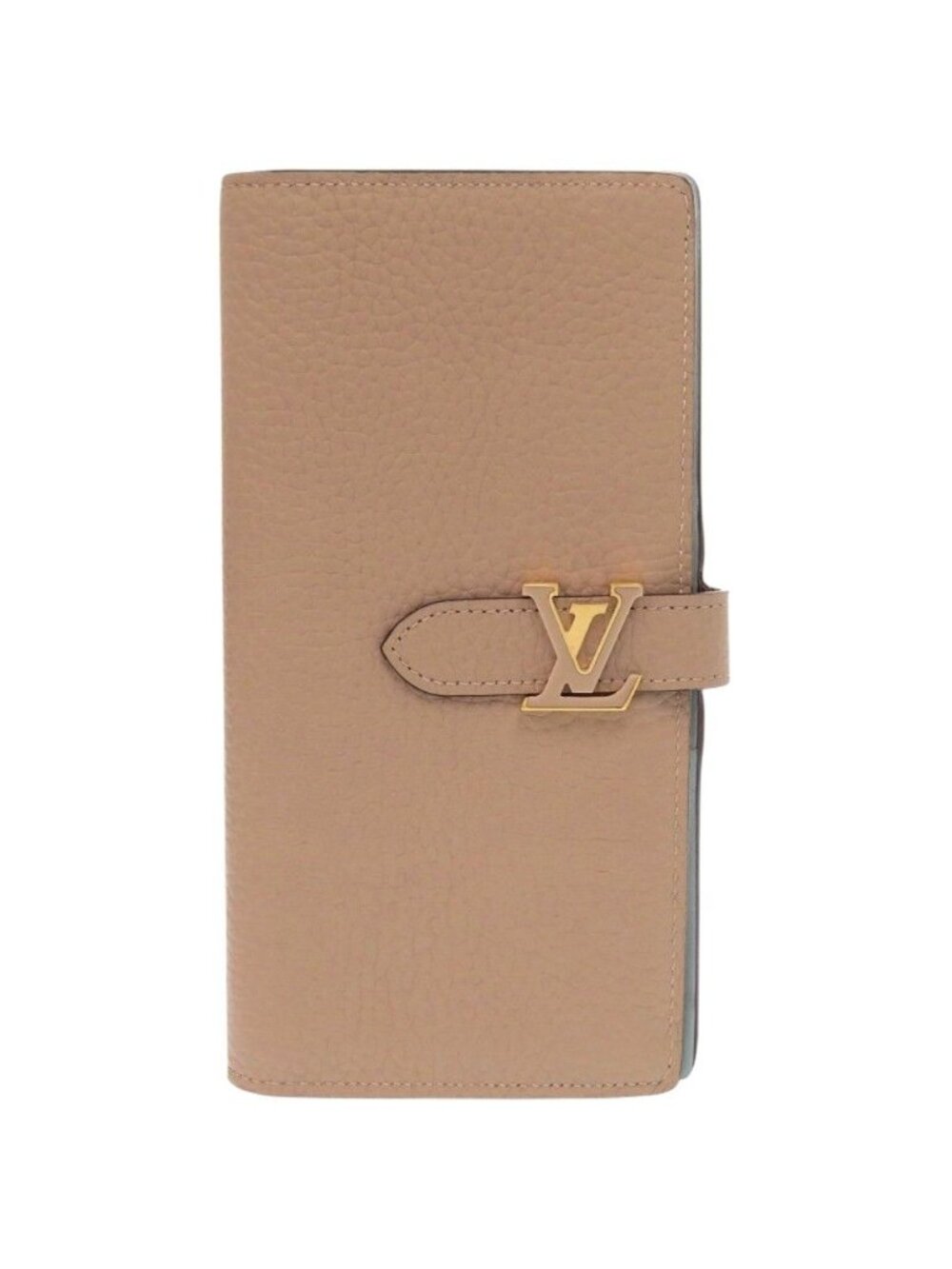 Louis Vuitton LV Vertical Taurillon Leather Galet Wallet